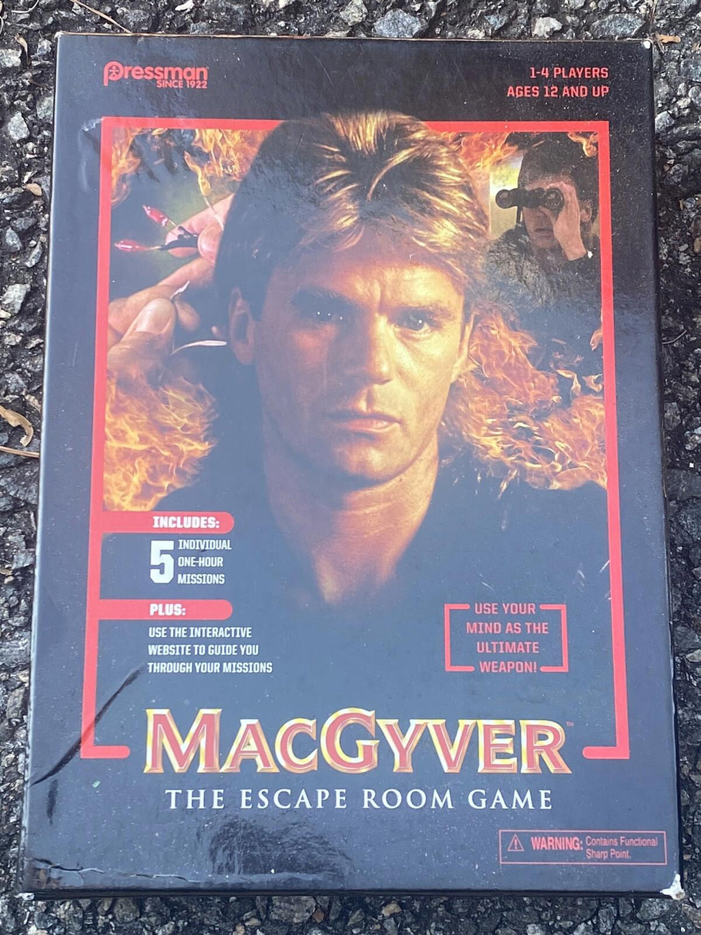 Pressman MacGyver The Escape Room Game - BRAND NEW FACTORY