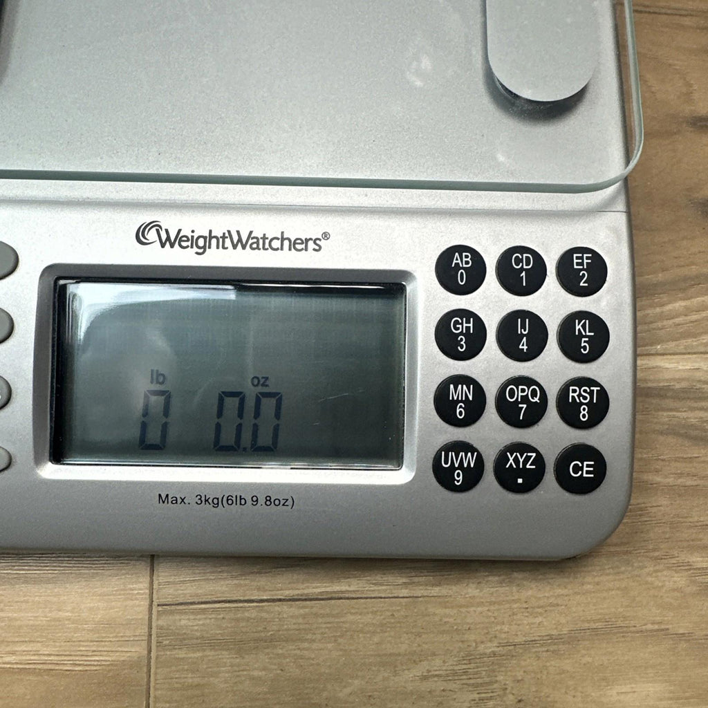 Weight Watchers Digital Food Scale Max 3 KG/6lb 9.8oz points