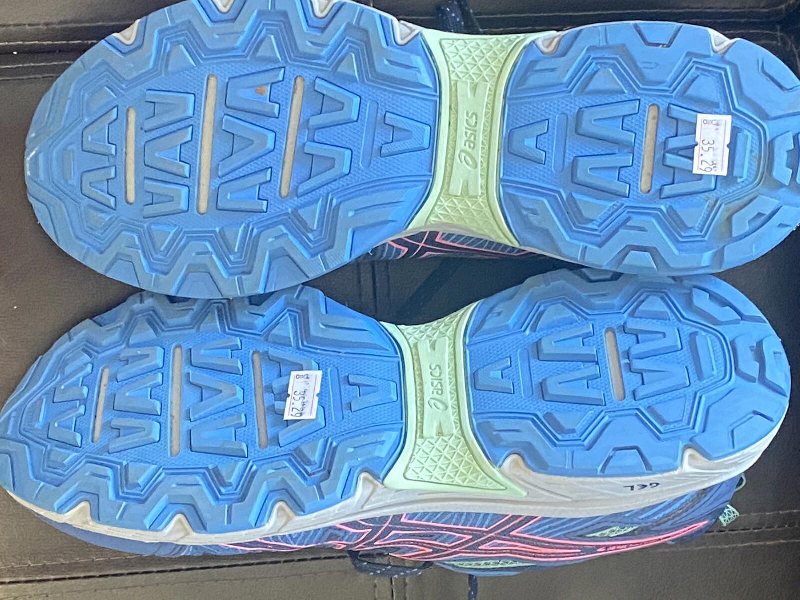 Asics Womens 12  Gel Venture 7 Sneakers 1012A476 Shoes Purpl