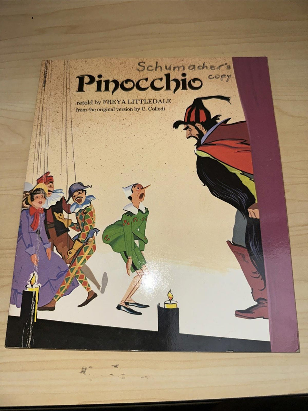 Pinocchio Paperback By Freya Littledale Published