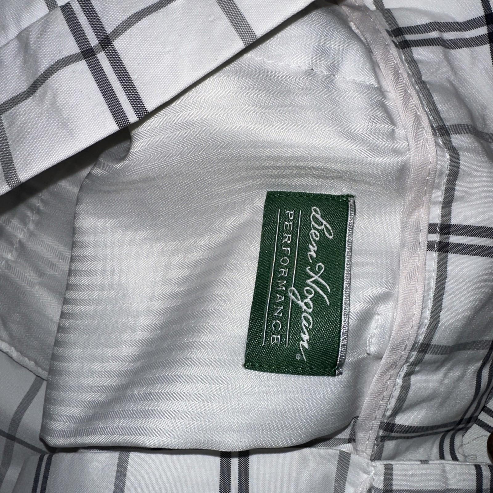 Ben Hogan Performance Golf Shorts Mens 34 White Black Active