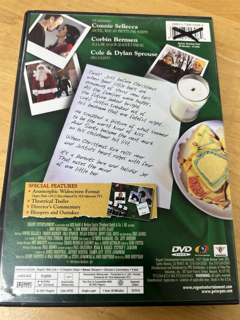 I Saw Mommy Kissing Santa Claus DVD  Corbin Bernsen