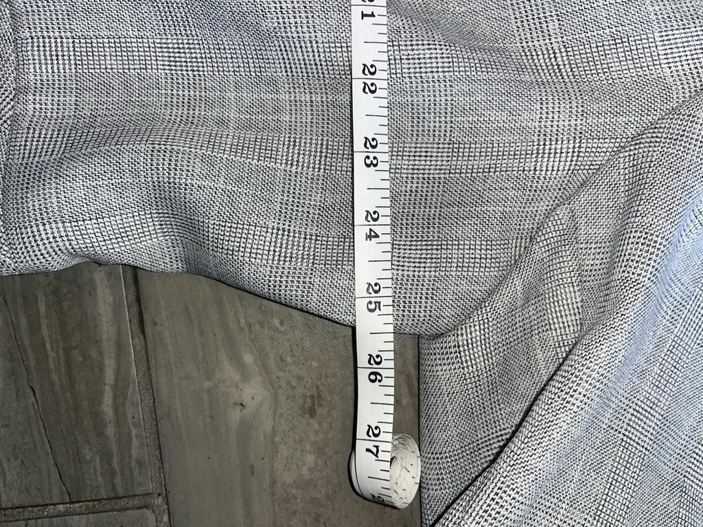 T.Milano Gray Plaid 3/4 Sleeve Ruffle Jacket Skirt Set 22W