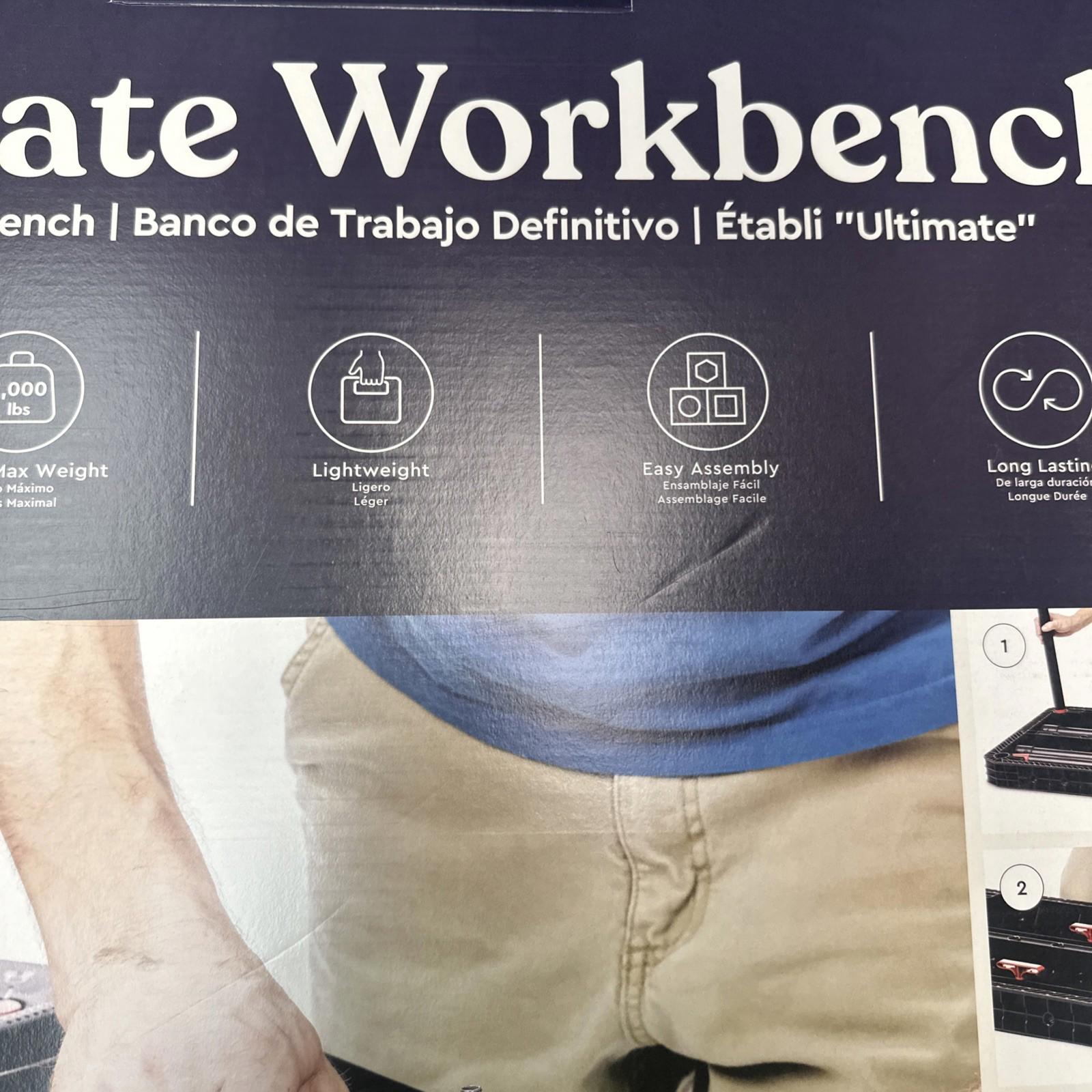 Keter Ultimate Workbench 38.2 In X 25.3 In X 31 In New