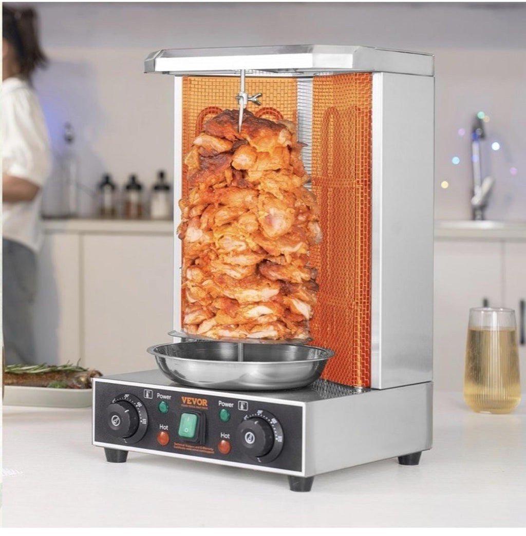 VEVOR Stainless Steel Shawarma Machine Vertical Rotisserie