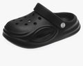 fliozy kids garden clogs black size 12-13 kids