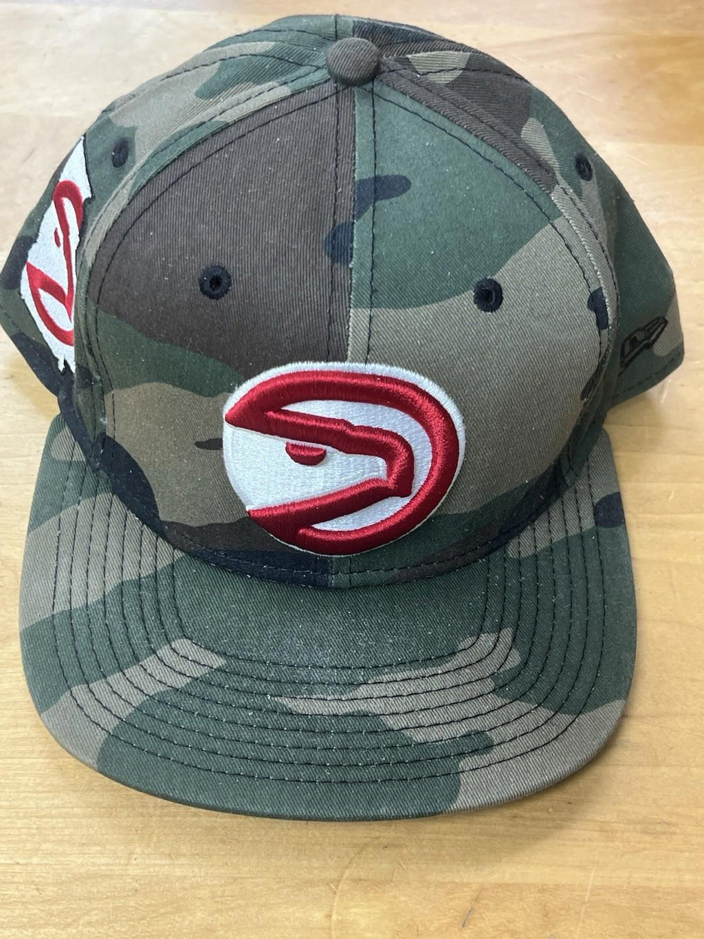 Atlanta Hawks  New Era Snapback 9 Fifty Hat Camo w/  GA NBA