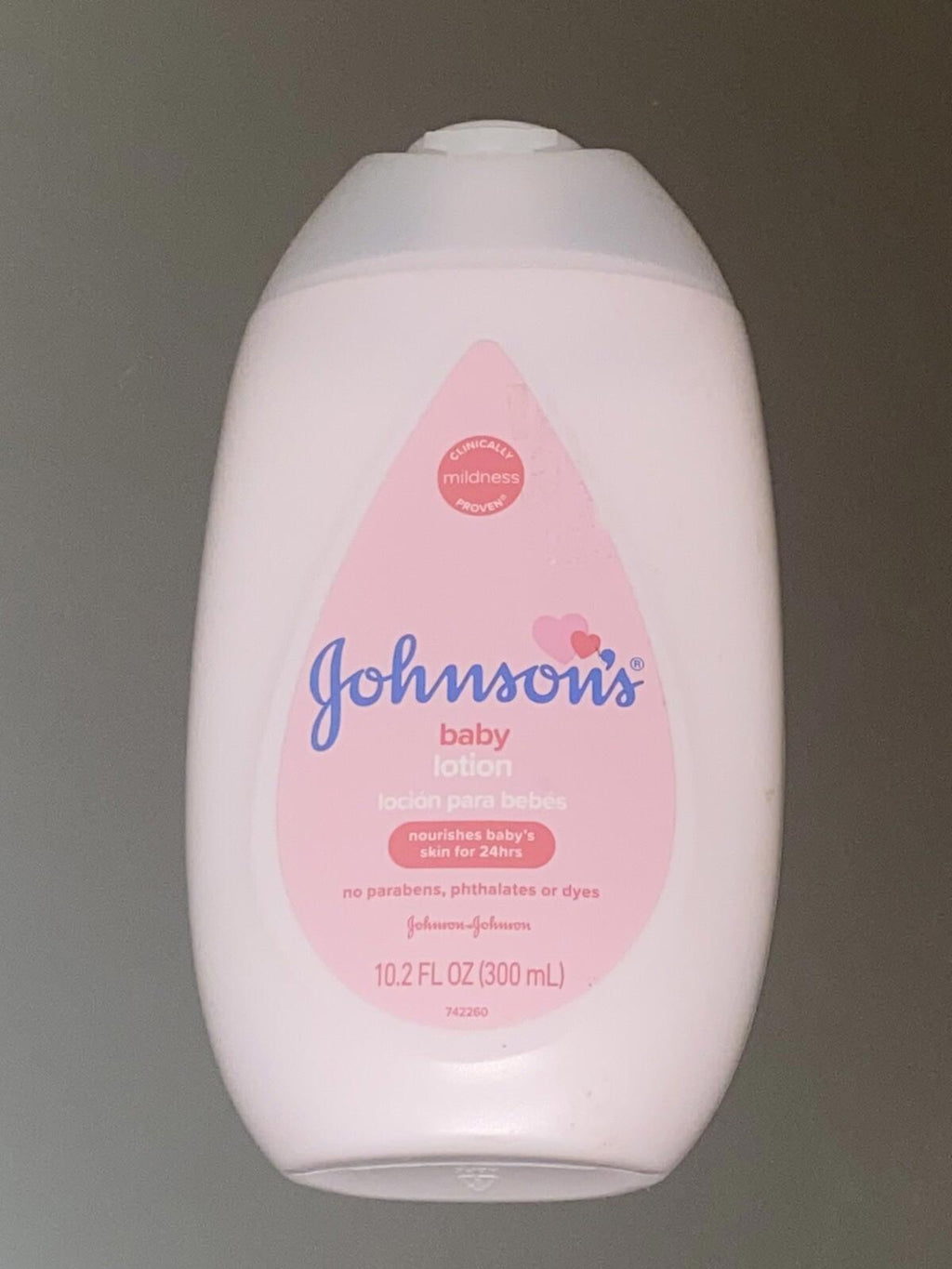 Johnsons Baby Lotion with Coconut Oil; Hypoallergenic; 10.2