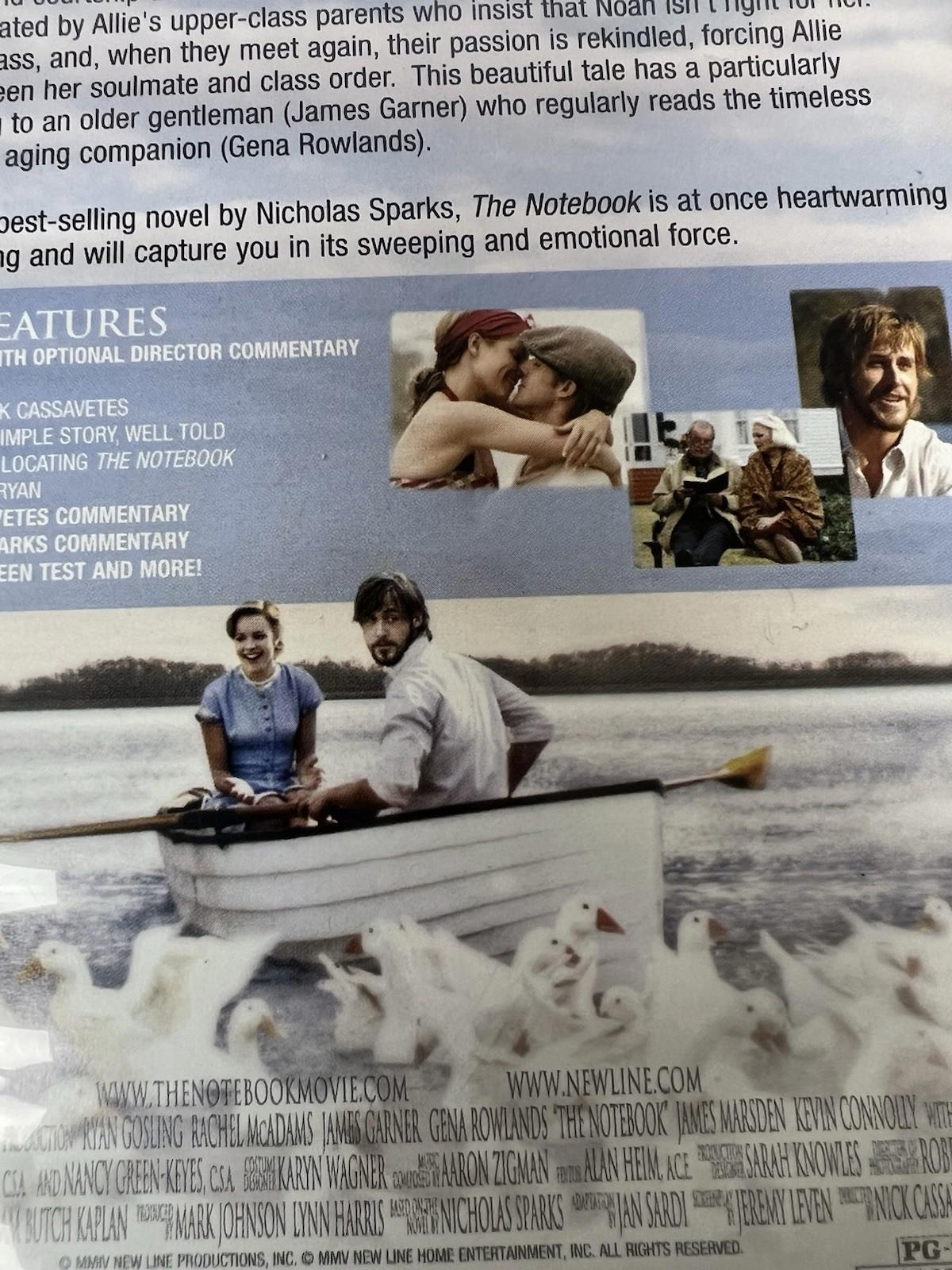 The Notebook (DVD, 2004)