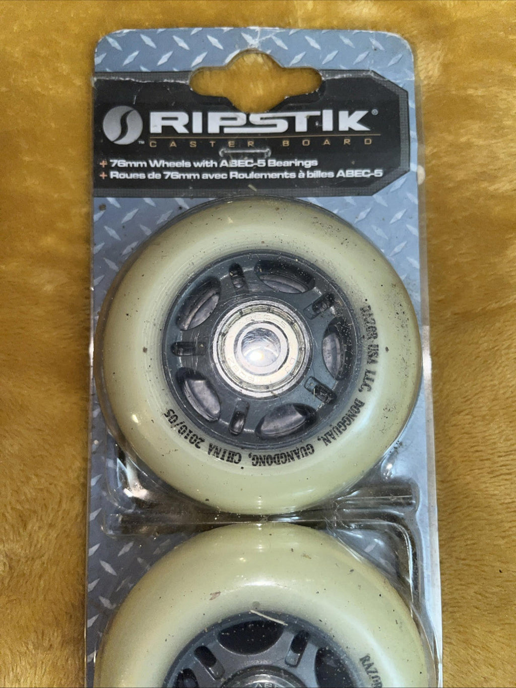 Razor RipStik Caster Board Replacement Wheel Set Gray 76mm