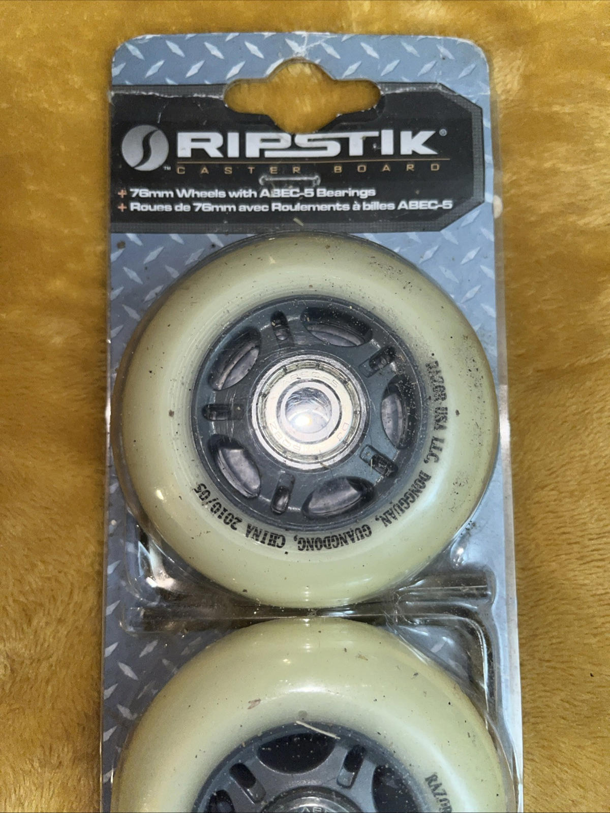 Razor RipStik Caster Board Replacement Wheel Set Gray 76mm