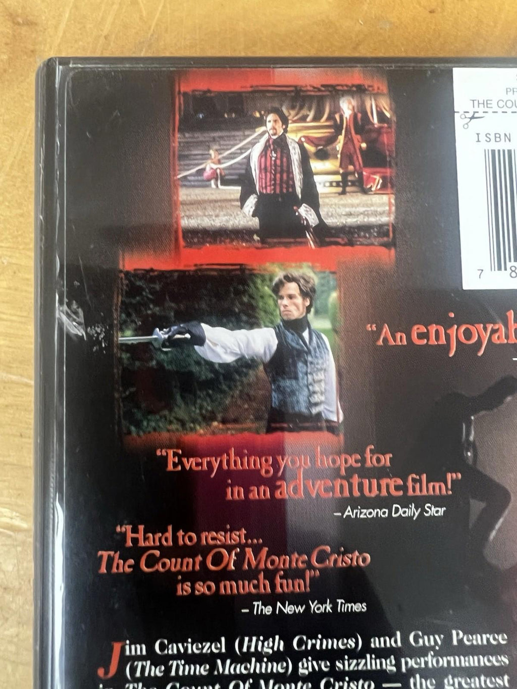 The Count of Monte Cristo (DVD, 2002)