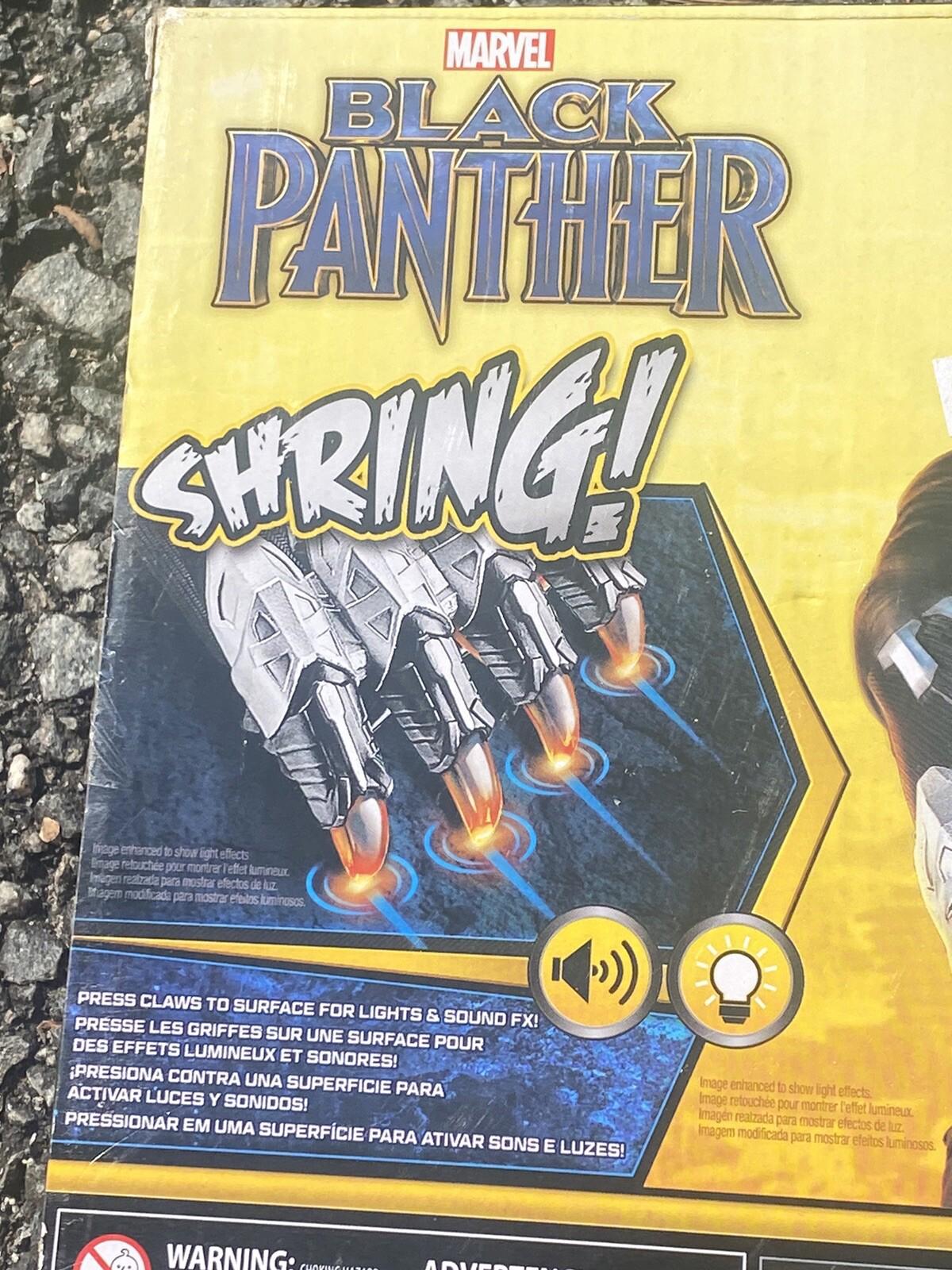 Marvel Black Panther Vibranium Power FX Claw Slashing Sounds