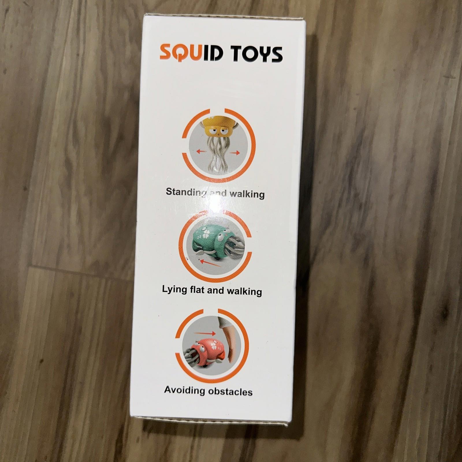 Dancing Squid Tummy Time Toys, Crawling Toys, Wiggling
