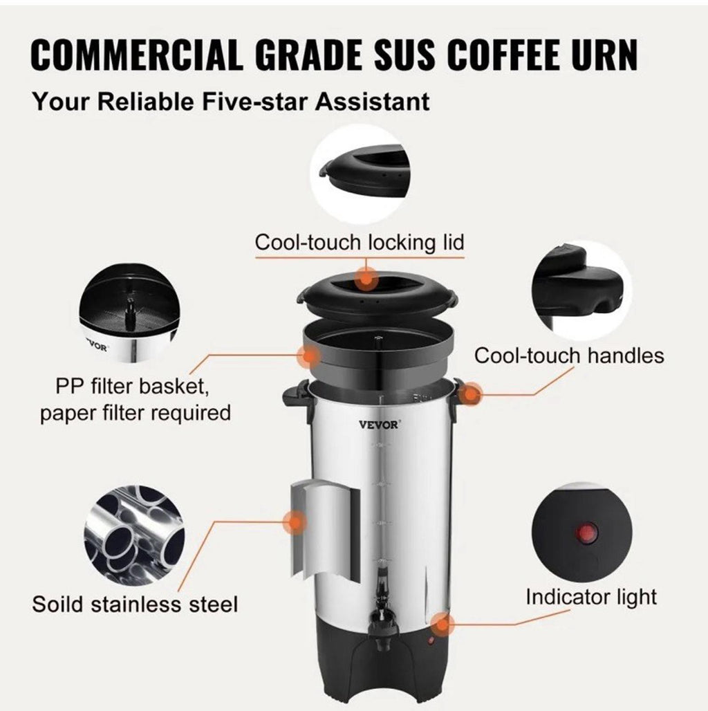 Vevor KLY-7.4K Electric Coffee Boiler New