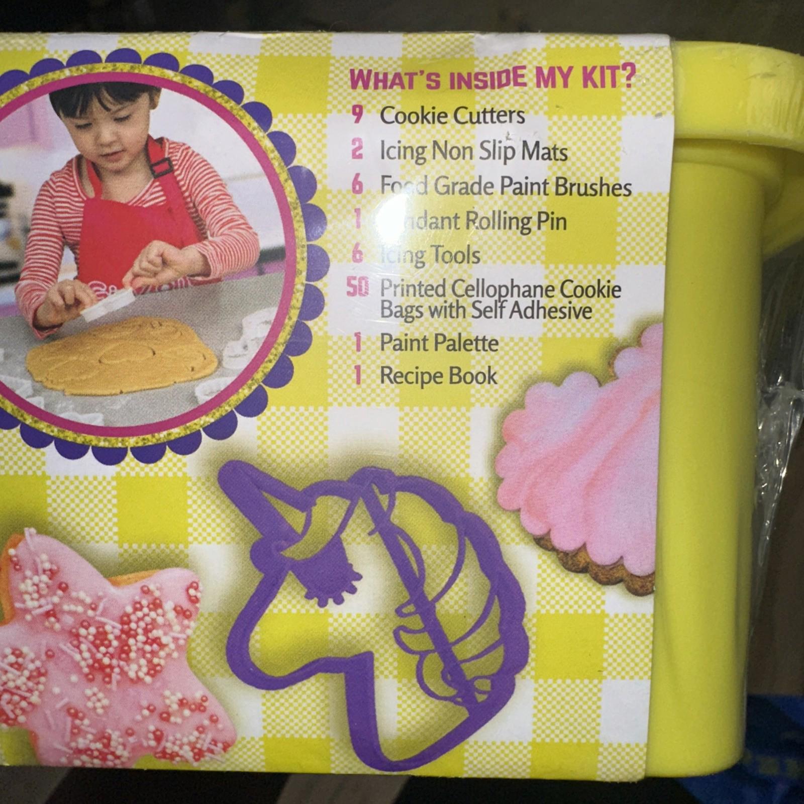 GirlZone Cookie Art Bakery Kit Decorate Cookies Using Sugar