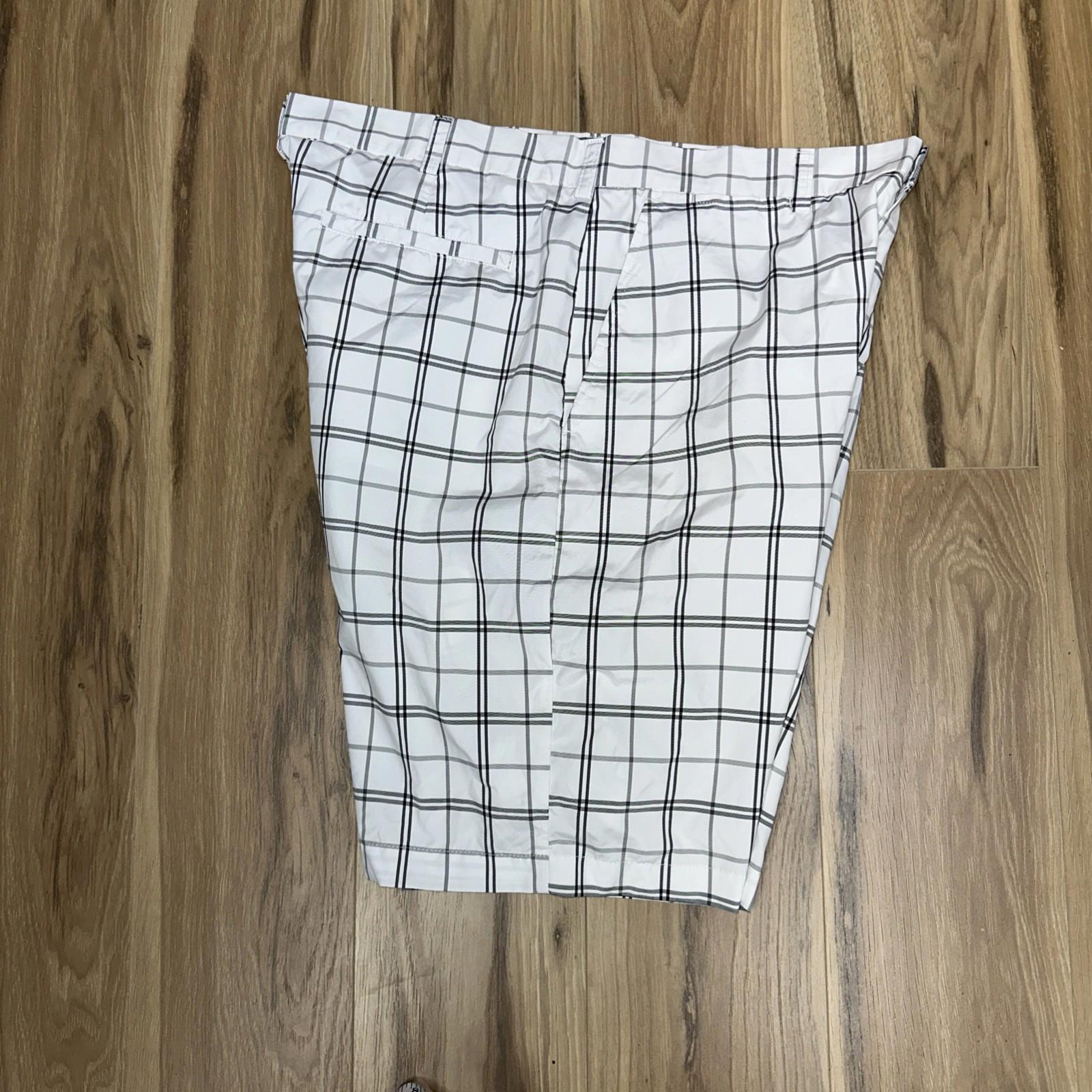 Ben Hogan Performance Golf Shorts Mens 34 White Black Active