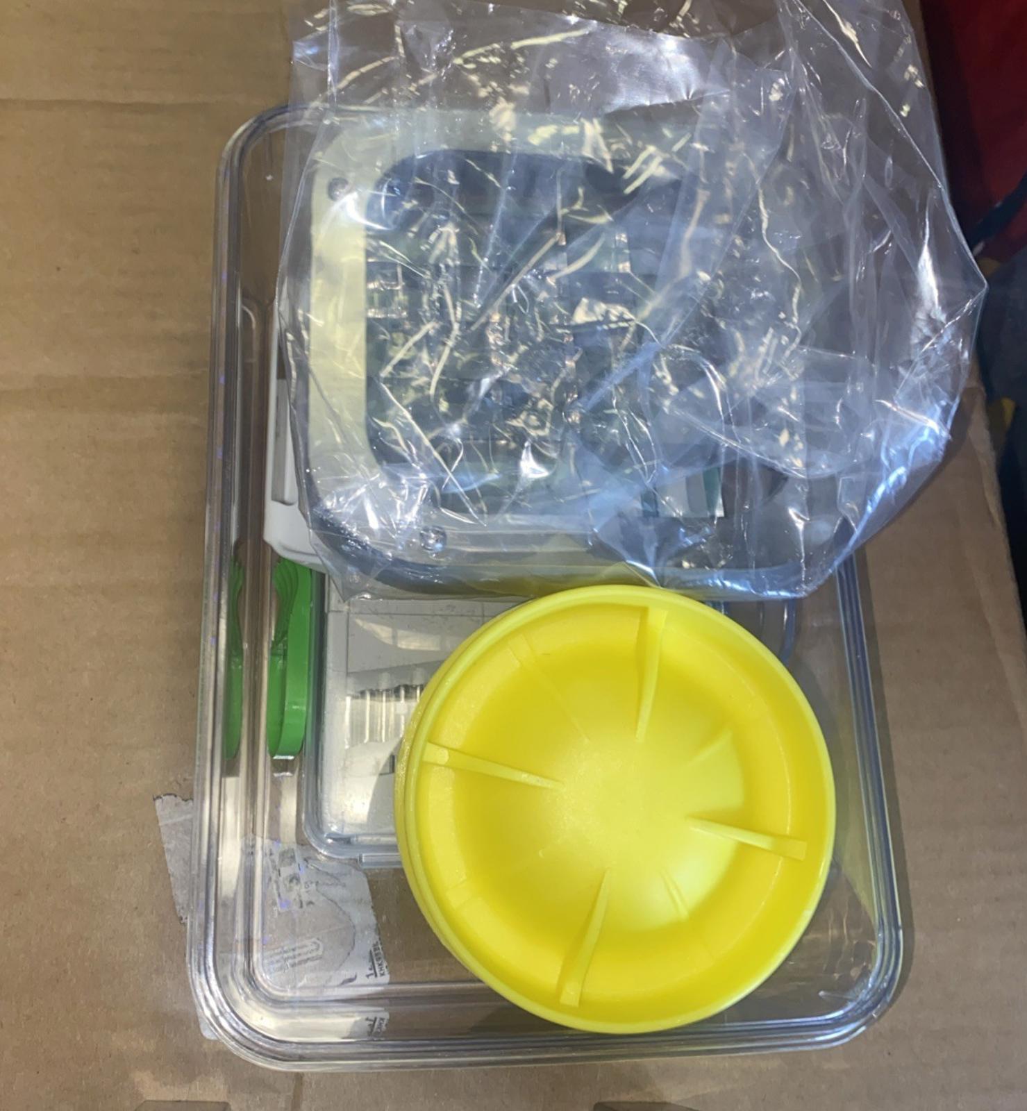 VEVOR 9-in-1 Fru Food Cutter Slicer 9 Blades Stainless Steel
