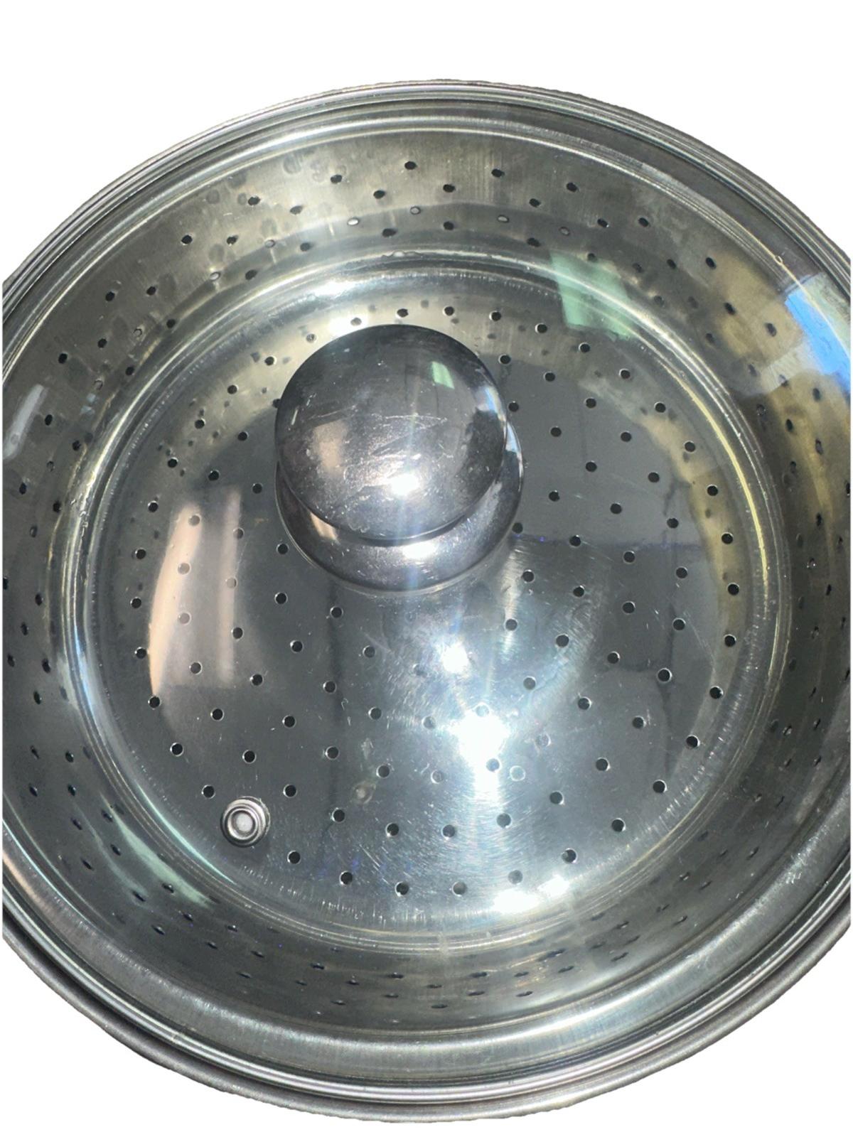 Stainless Steel Multi-Pot lid, Perforated Insert Steamer