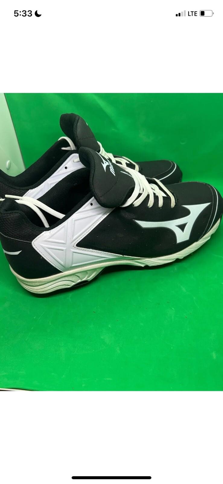 Mizuno Men's 9-Spike Ambition Low Metal Baseball Shoes S 13