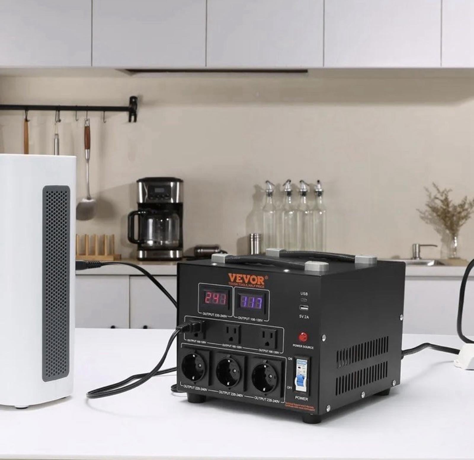 5000W Voltage Converter Up/Down 220V 110V 110V 220V VEVOR