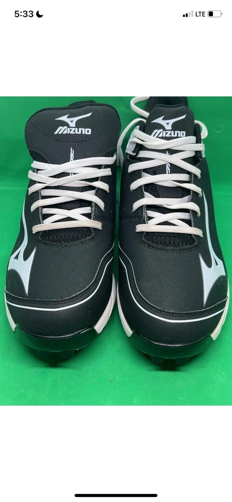 Mizuno Men's 9-Spike Ambition Low Metal Baseball Shoes S 13