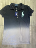 POLO Ralph Lauren Big Pony Navy Light Blue Gray M Slim Fit
