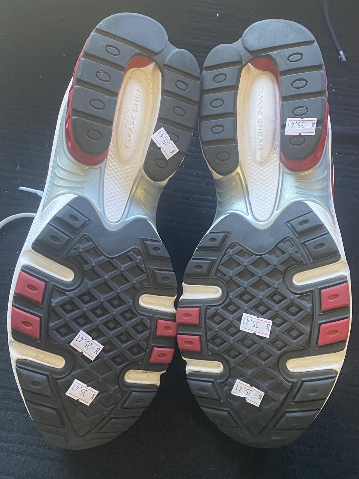 Reebok RB-704 FLU 2-177611 red black white shoes Size 12