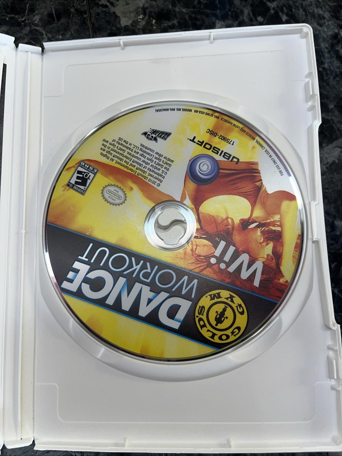 Gold's Gym Dance Workout (Nintendo Wii, 2010) Complete