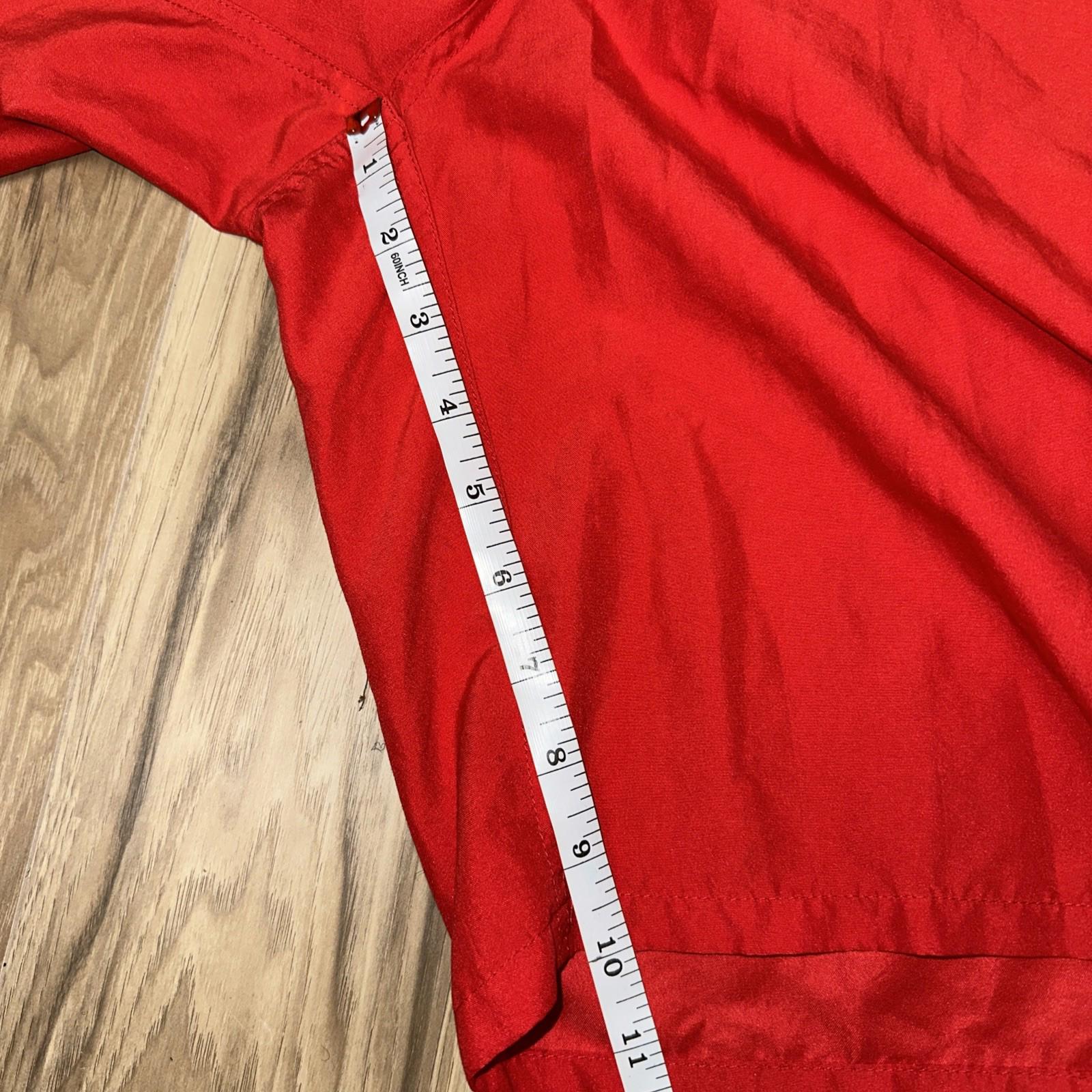 Joe Marlin Red Board Shorts With Mesh Lining Size Large