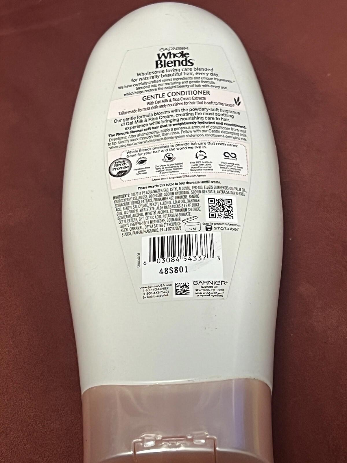 Garnier Whole Blends Oat Delicacy~Gentle Shampoo~22 oz