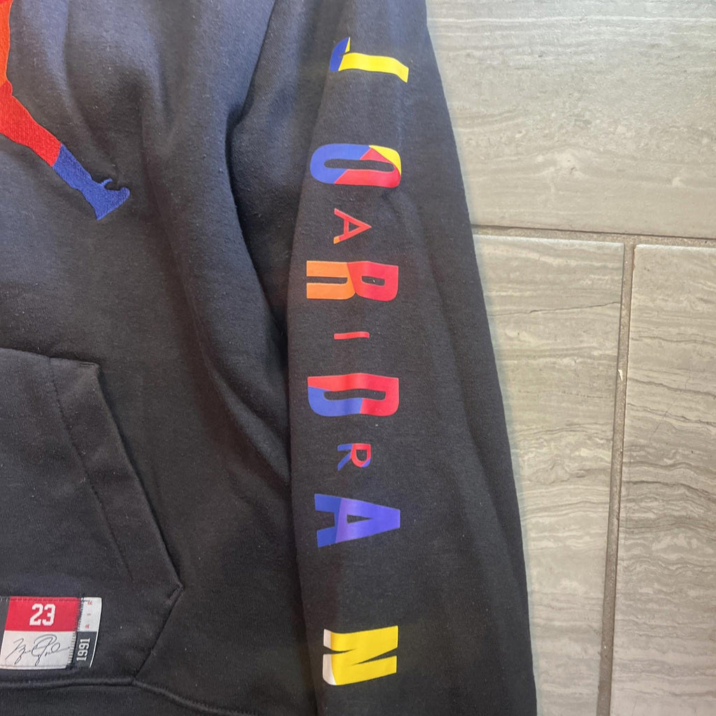 Air Jordan Hoodie Y XL Flight Jumpman Multicolor Sweatshirt