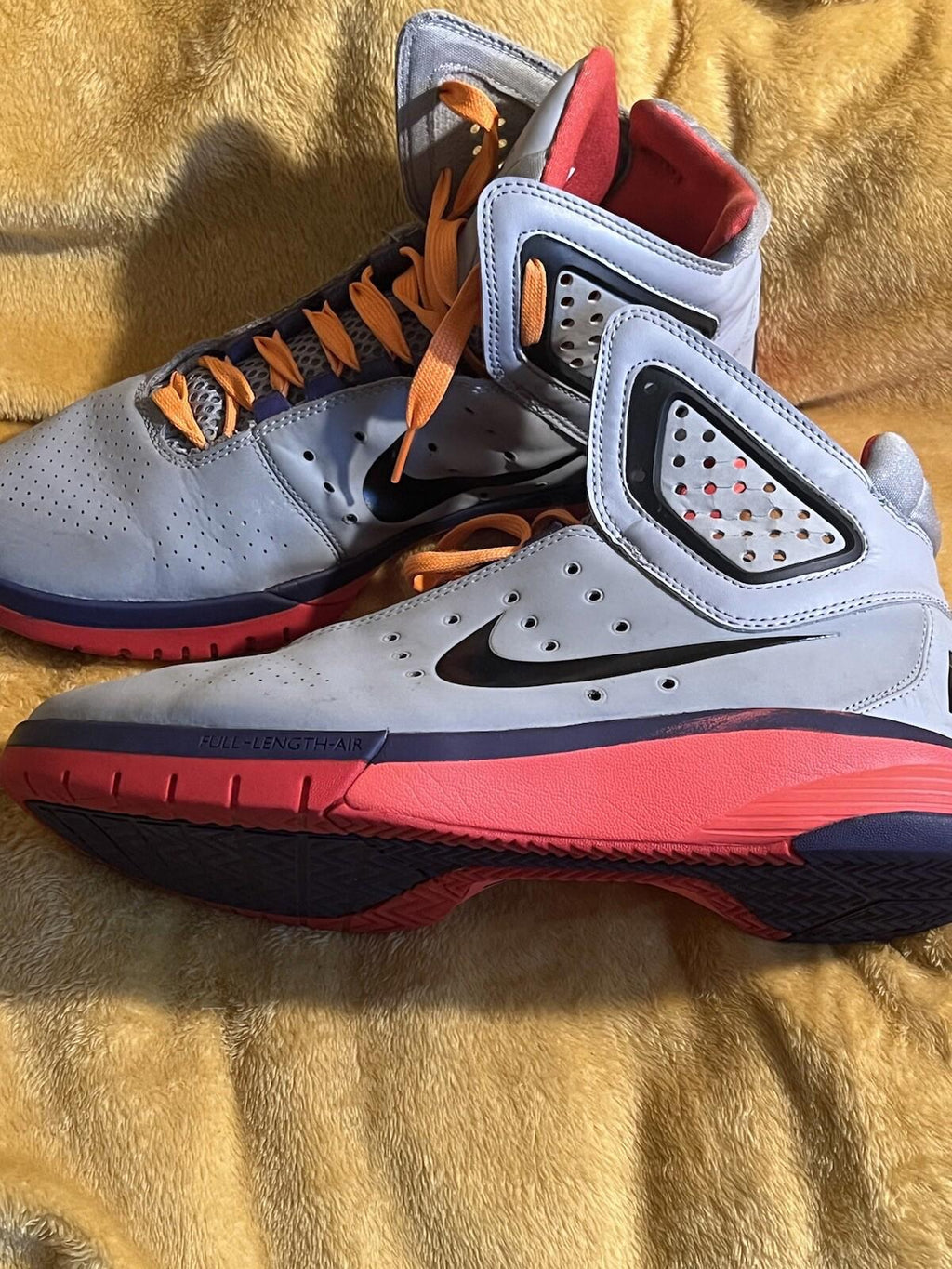 Nike Flight Lite 2010 Gray 415141-006 Size 11.5