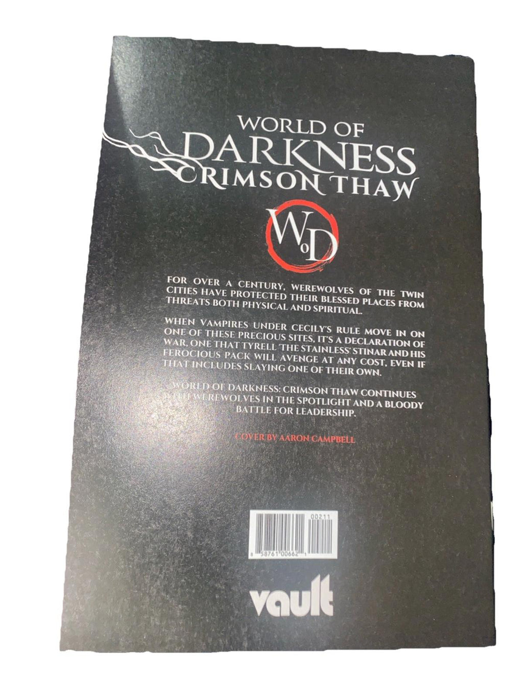 World of Darkness Crimson Thaw # 2 (Vault, 2021) 1st Print