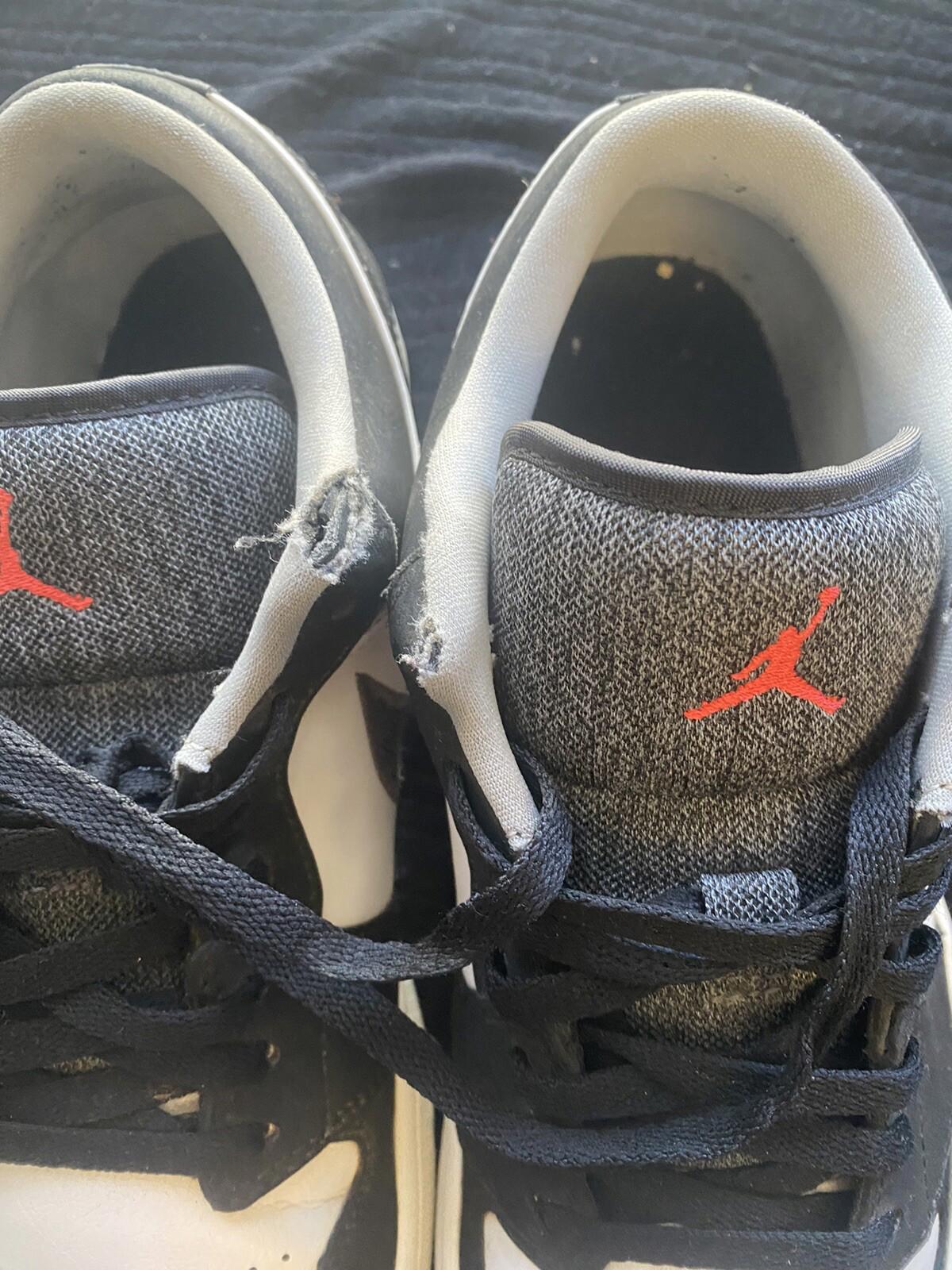 Size 12- Jordan 1 Retro Low Black Infrared