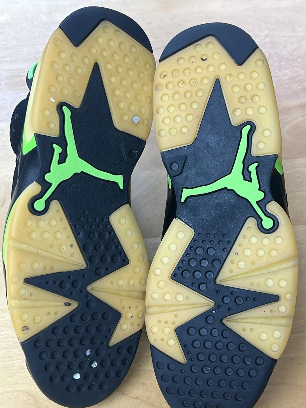 Size 10 - Air Jordan 6 Retro Ele Green/Black Neon CT8529-003