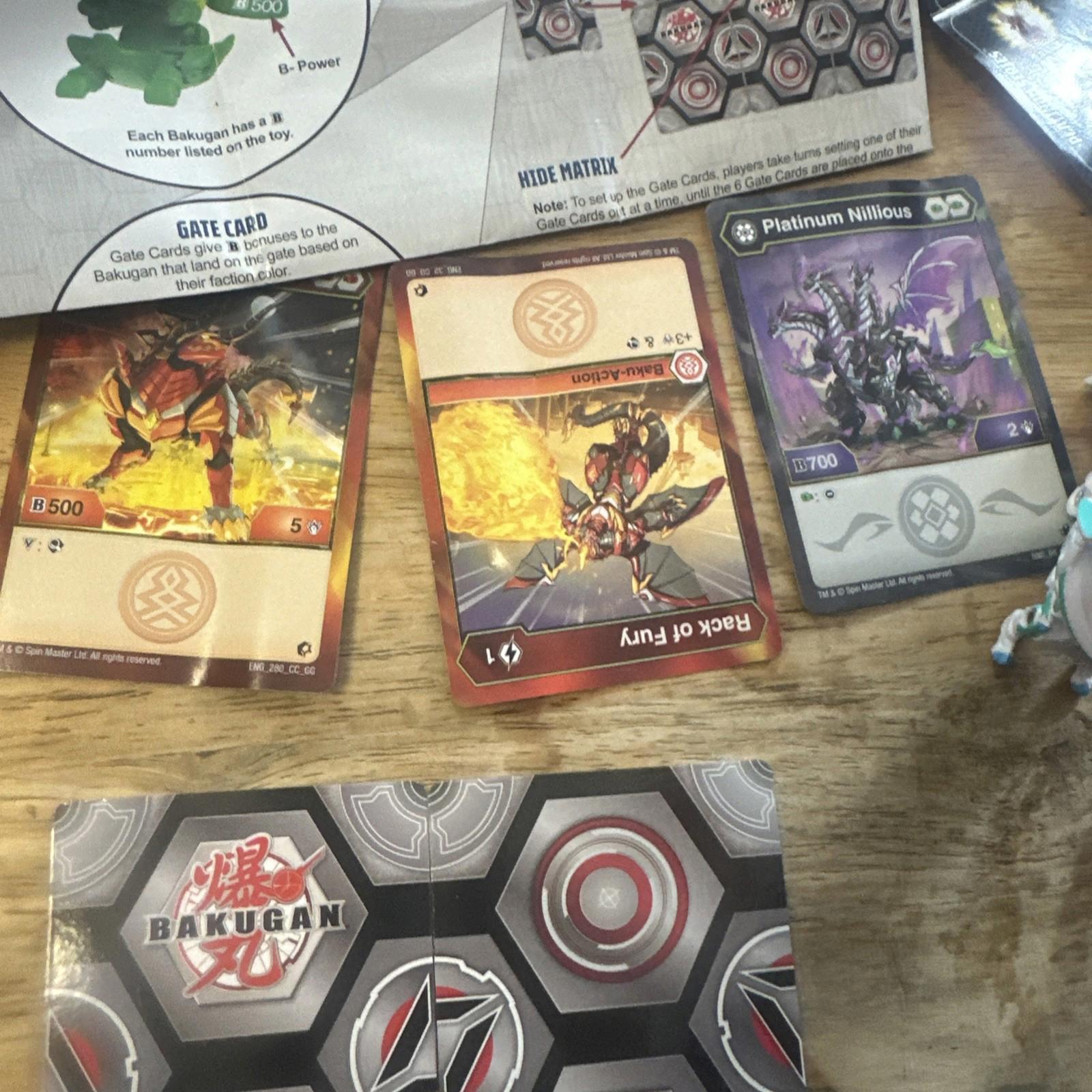 Bakugan Battle Brawlers And Cards 17 Used Magnetic Cards