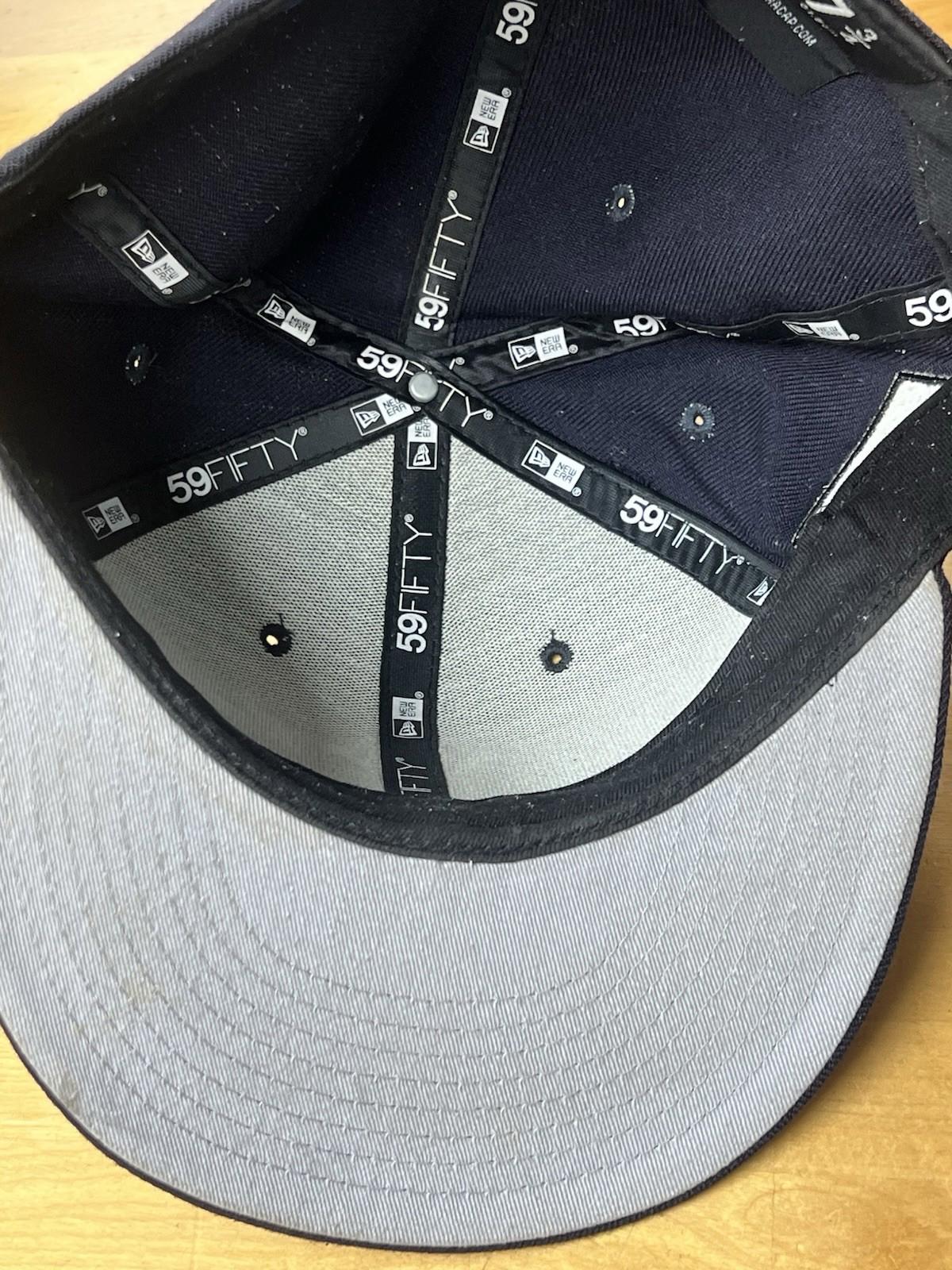 New York Yankees Black Orange Stitching New Era 7 3/4 Fitted