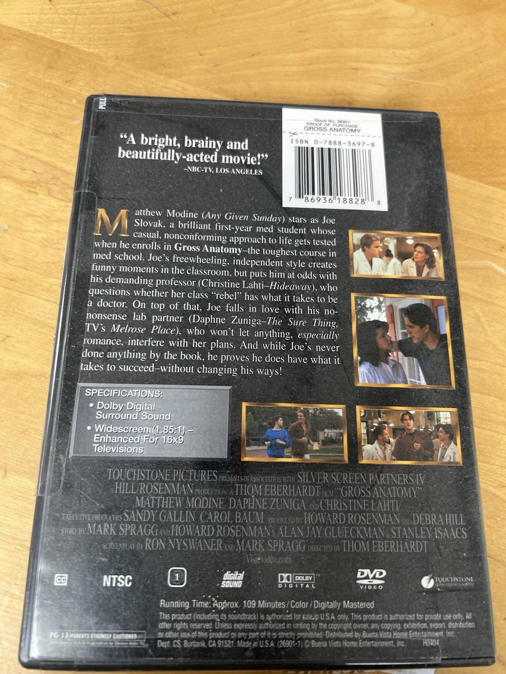 Buena Vista Home Video Gross Anatomy