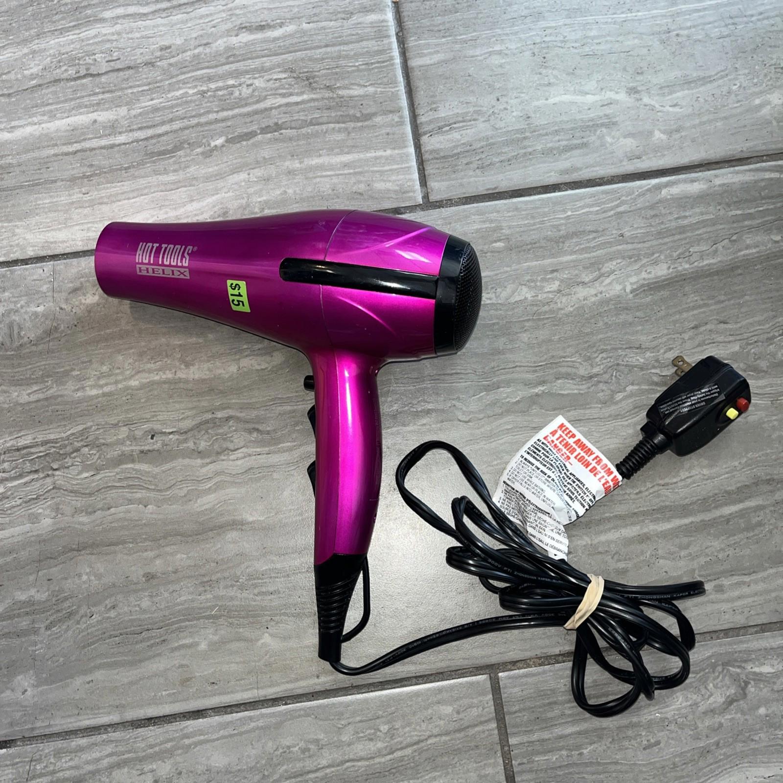 Hot Tools Helix Ceramic Salon Ionic Dryer Lite Model S510122