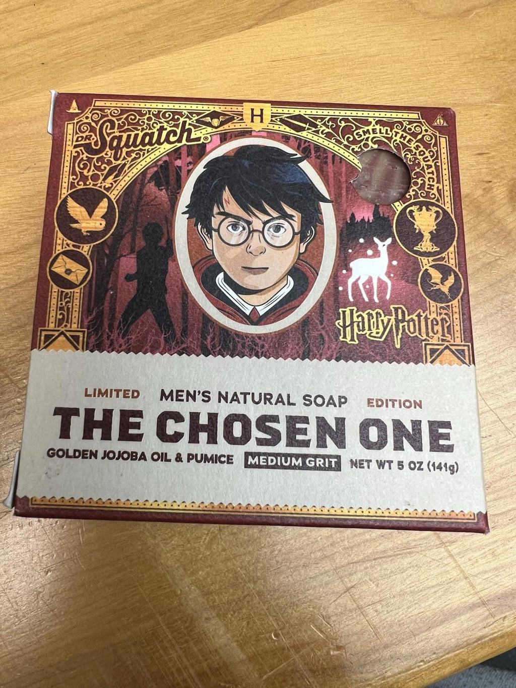 Dr. Squatch Men's Natural Soap Harry Potter The Chosen One