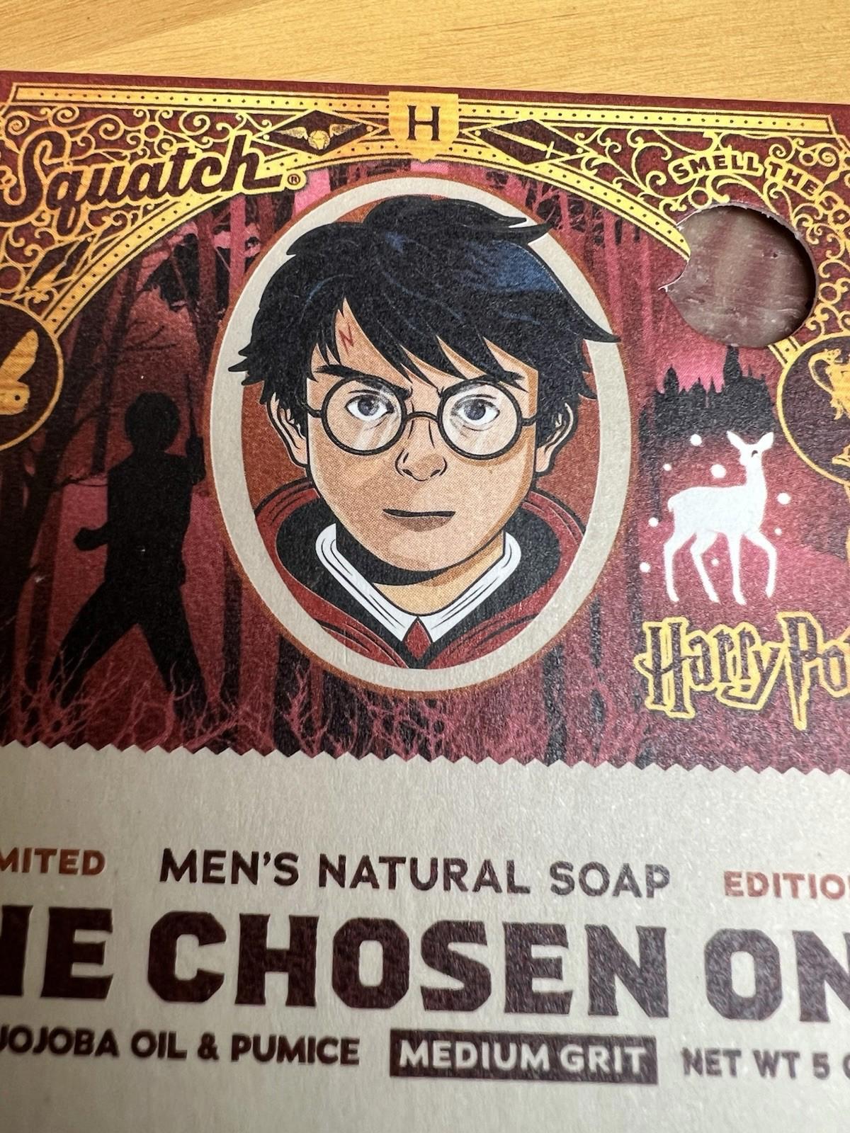 Dr. Squatch Men's Natural Soap Harry Potter The Chosen One