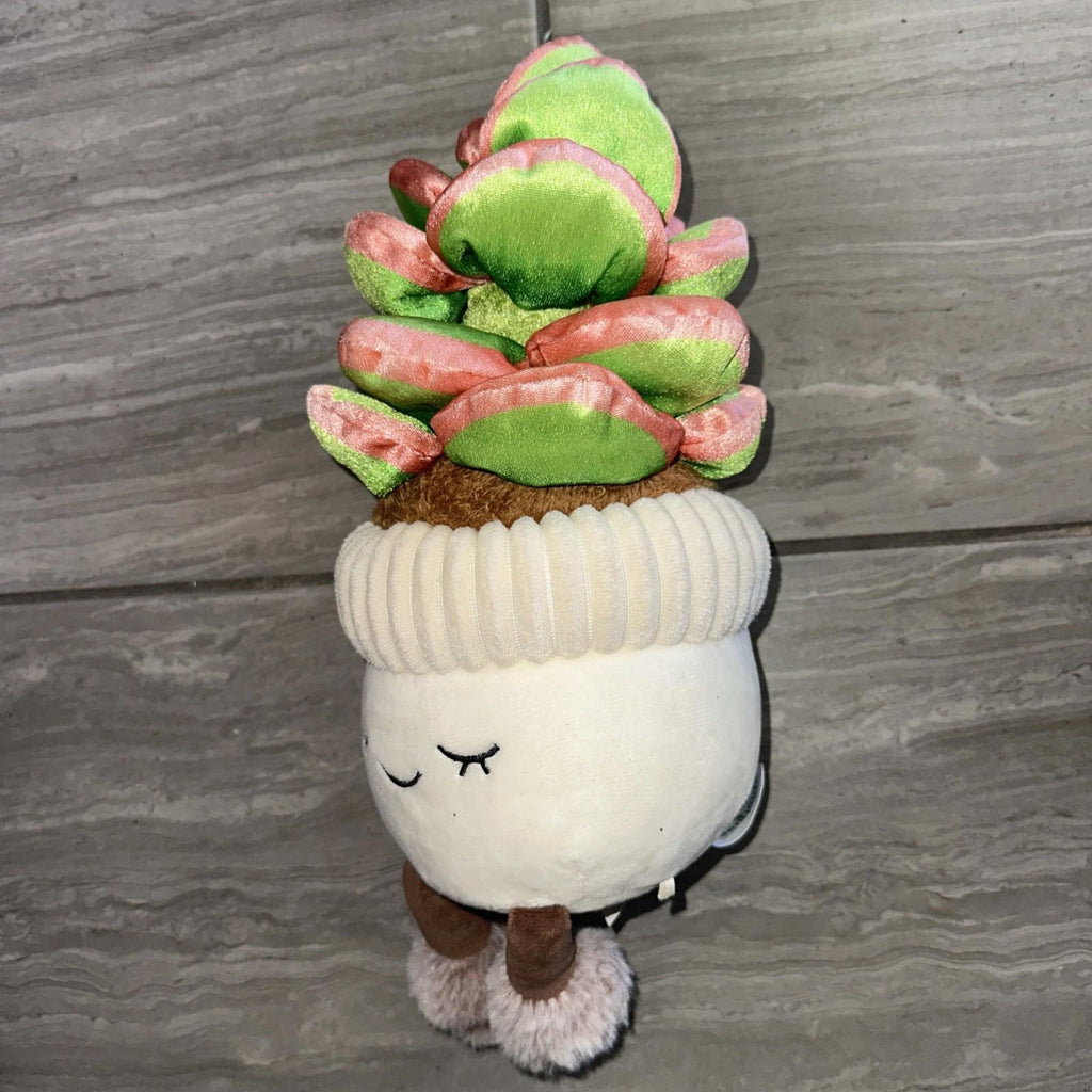 Greenhouse Russ Succulent 12 Plush Potted Plant Shelf Sitter