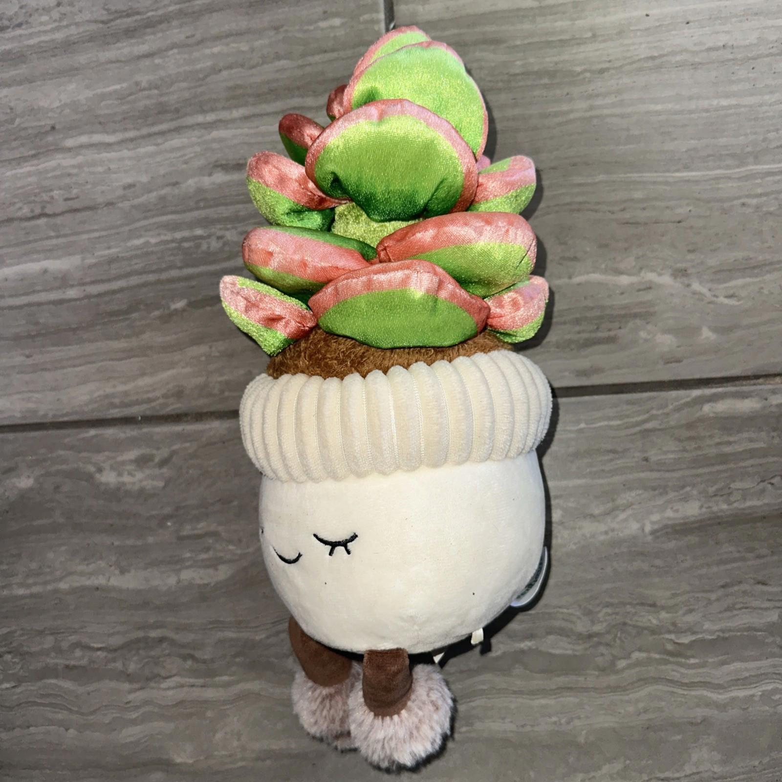 Greenhouse Russ Succulent 12 Plush Potted Plant Shelf Sitter