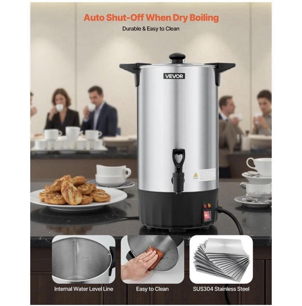 Vevor Electric Coffee Urn Wnskft10 Commercial Coffee Maker