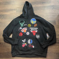 Men’s Ultra Game NBA Team Logos Pullover Hoodie Black 3XL