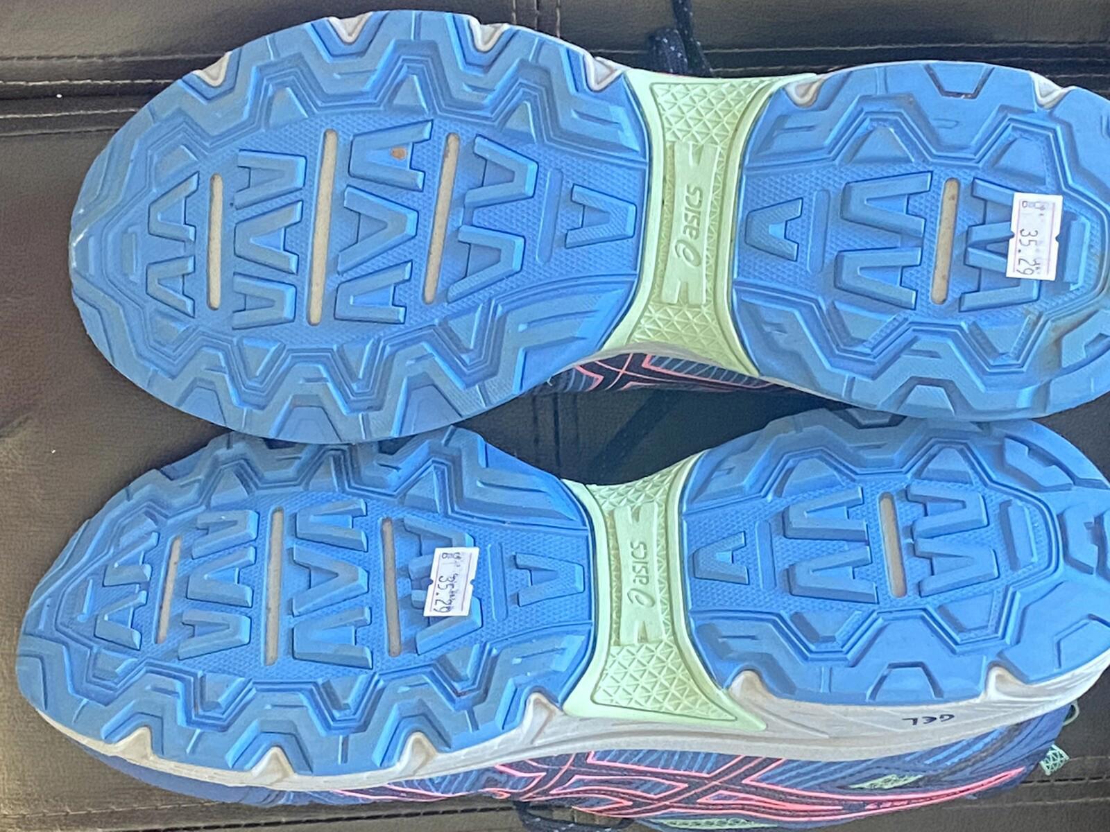 Asics Womens 12  Gel Venture 7 Sneakers 1012A476 Shoes Purpl