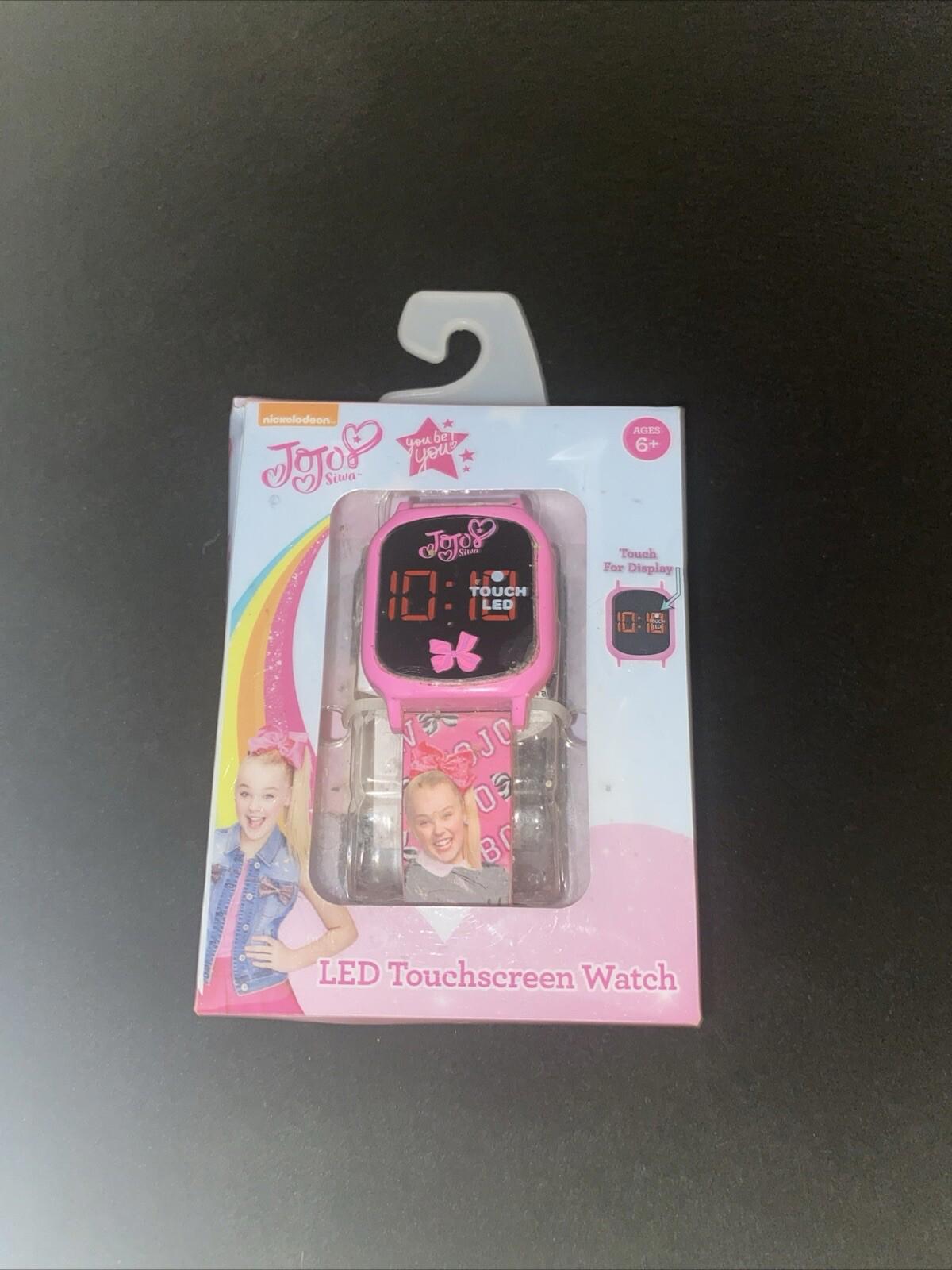 New "JOJO Siwa LED Digital Touch Screen Watch"