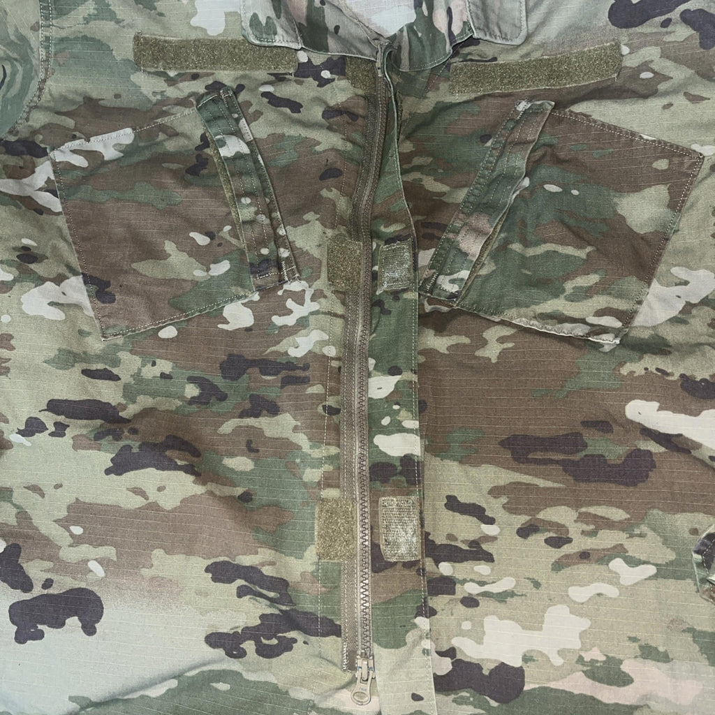 US Army Jacket Large X Long Green Camo Combat Airsoft Gear