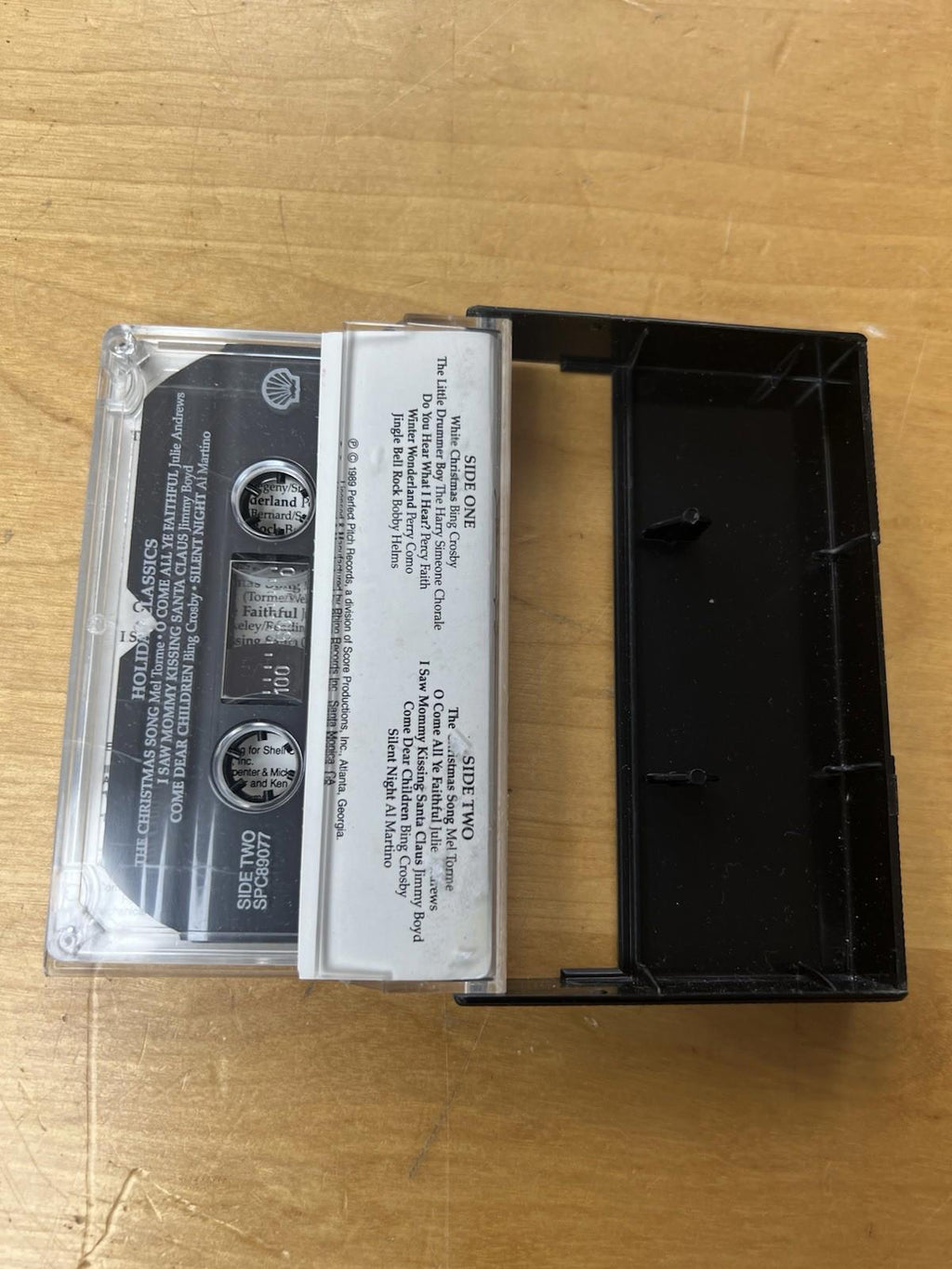 Holiday Classics Cassette Tape 1989 Shell Christmas Music